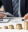 front-view-finance-business-elements-assortment